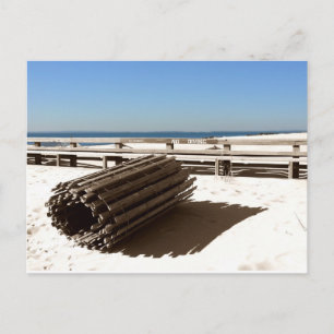 Coney Island Beach, NY Postcard