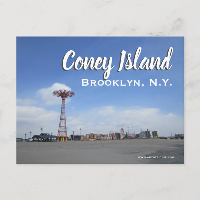 Coney Island, Brooklyn N.Y. Postcard (Front)