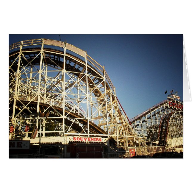 Coney Island Cyclone Roller Coaster, Brooklyn (Front Horizontal)