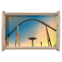 Coney Island Glow 1 Serving Tray