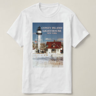 Coney Island Lighthouse, New York T-Shirt
