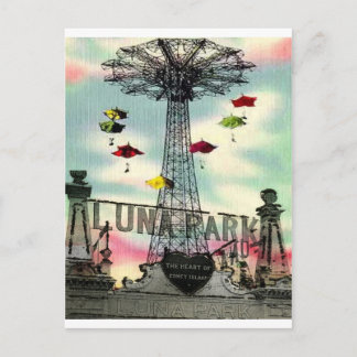 Coney Island Luna Park Amusement park Brooklyn ny Postcard