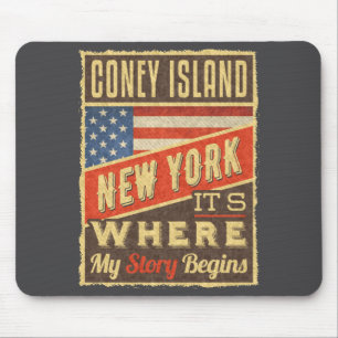 Coney Island New York _1 Mouse Mat