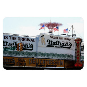 Coney Island New York City Photo Magnet