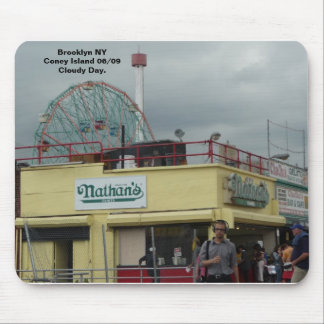 Coney Island NY by Nathan's Mouse Mat
