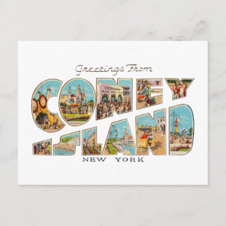 Coney Island NY Postcard