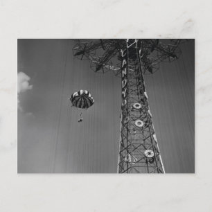 Coney Island Parachute Jump Postcard