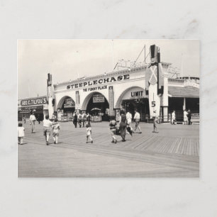 Coney Island Postcard
