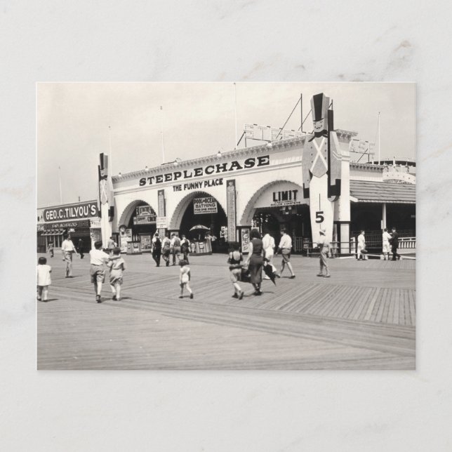 Coney Island Postcard (Front)