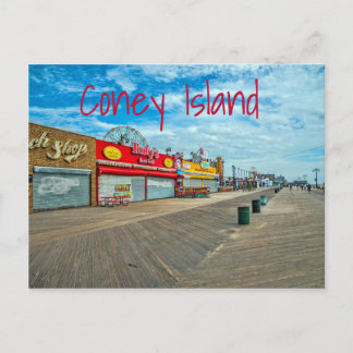 Coney Island Postcard