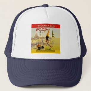 Coney Island Sideshow Poster Trucker Hat