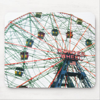 Coney Island Wonder Wheel Brooklyn New York City Mouse Mat