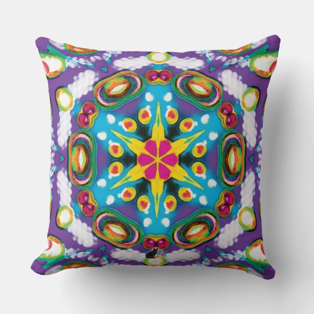 Confection Kaleidoscope Cushion (Front)