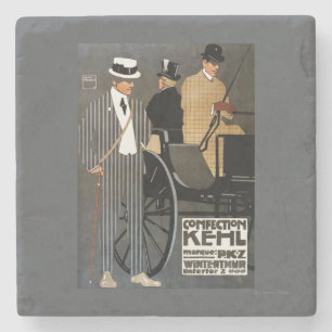 Confection Kehl Gentlemen Clothing Stone Coaster
