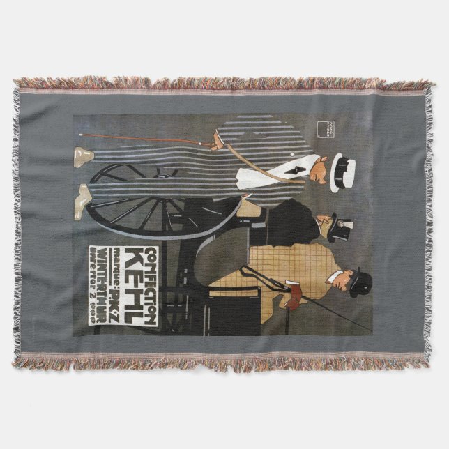 Confection Kehl Gentlemen Clothing Throw Blanket (Front)