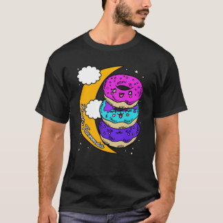 Confectioner Sleep Top Doughnuts Moon
