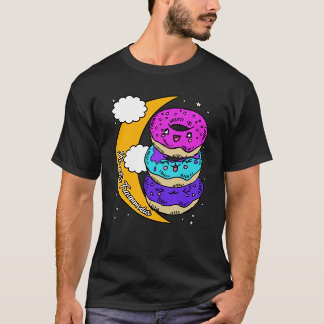 Confectioner Sleep Top Doughnuts Moon (Front)