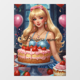 Confectionery Window Cling