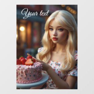 Confectionery Window Cling