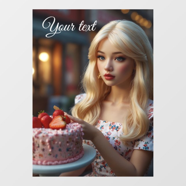 Confectionery Window Cling (Sheet)