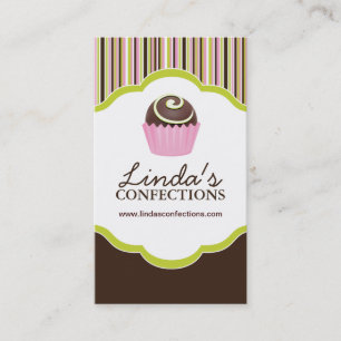 Confections Business Card Template