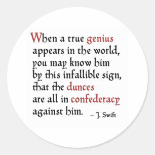 Confederacy of Dunces Classic Round Sticker