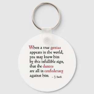 Confederacy of Dunces Key Ring