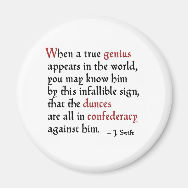 Confederacy of Dunces Magnet (Front)