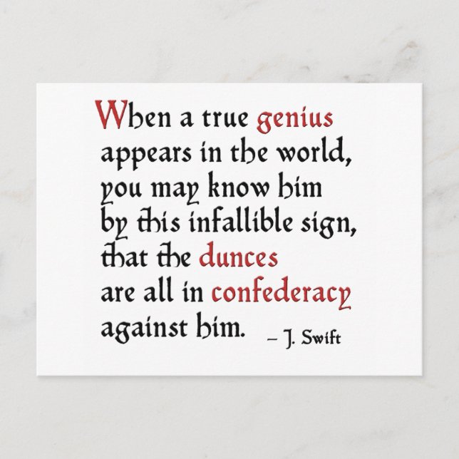 Confederacy of Dunces Postcard (Front)