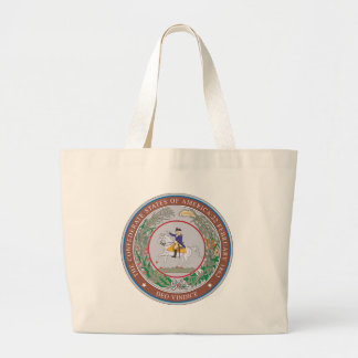 Confederate States of America Seal Large Tote Bag