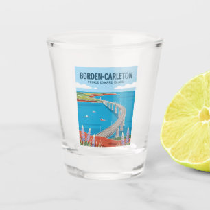 Confederation Bridge Canada Shot Glass