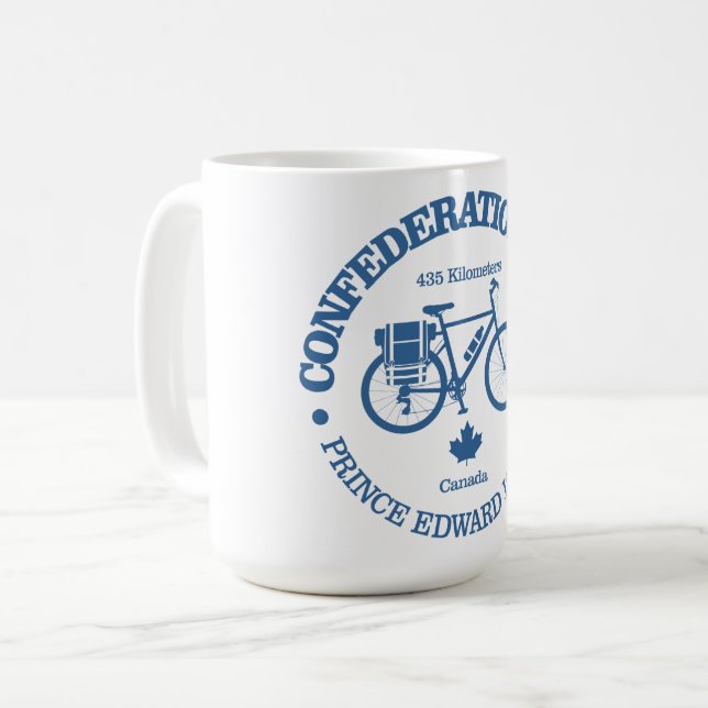 Confederation Trail (cycling) Coffee Mug (Front Left)