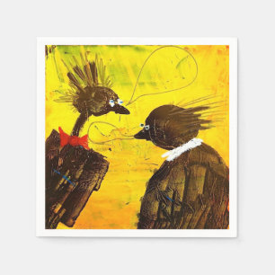 CONFERENCE CAW cocktail napkin