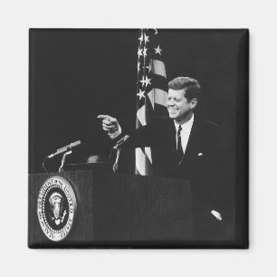 Conference of John Kennedy 35th US President  Magnet