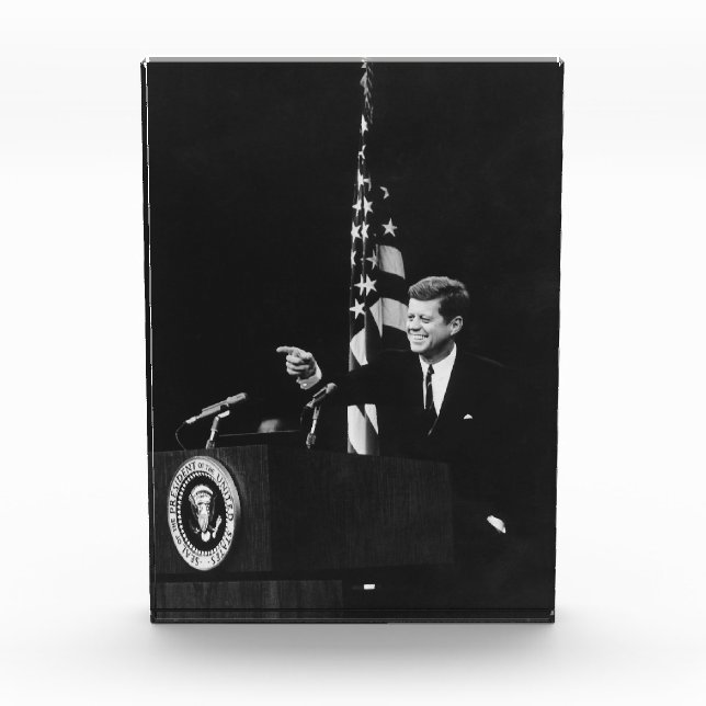 Conference of John Kennedy 35th US President  Photo Block (Front)