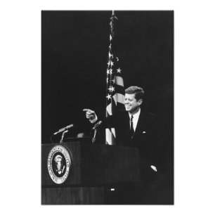 Conference of John Kennedy 35th US President  Photo Print