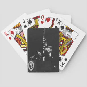 Conference of John Kennedy 35th US President Playing Cards