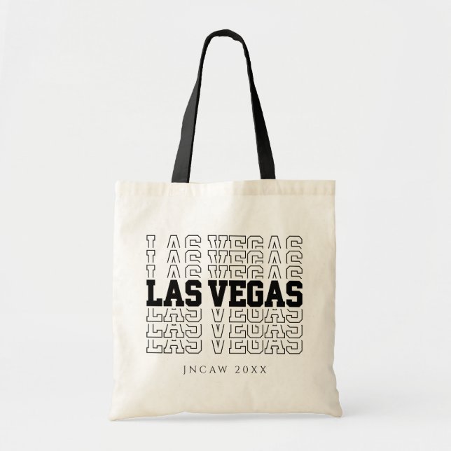 Conference Welcome Bag Las Vegas Trade Show Tote (Front)