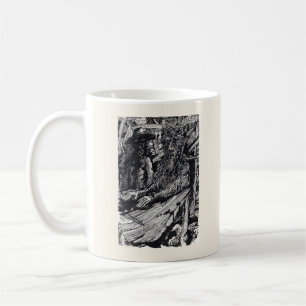 "Confess!", india ink drawing Coffee Mug