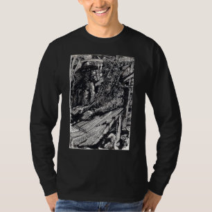 "Confess!", india ink drawing T-Shirt