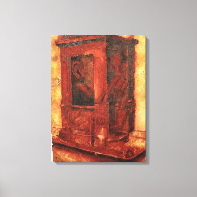 Confession 1998 canvas print (Front)