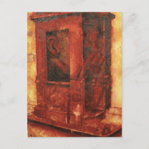 Confession 1998 postcard