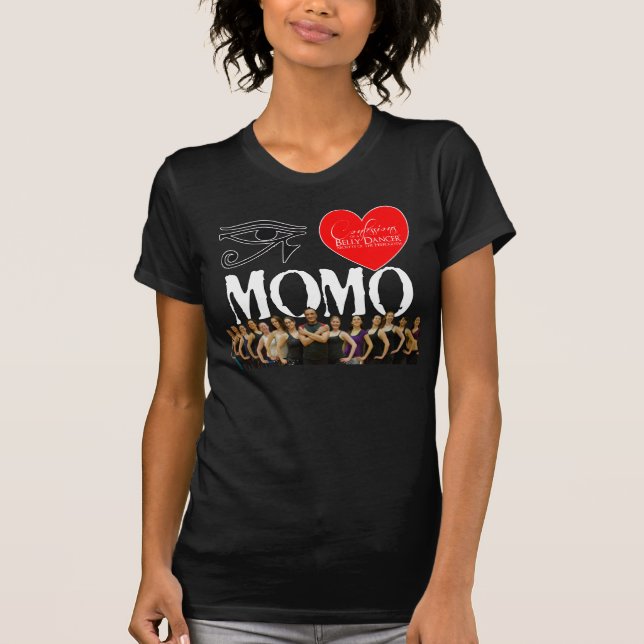 Confessions of a Belly Dancer I <3 Momo T-Shirt (Front)