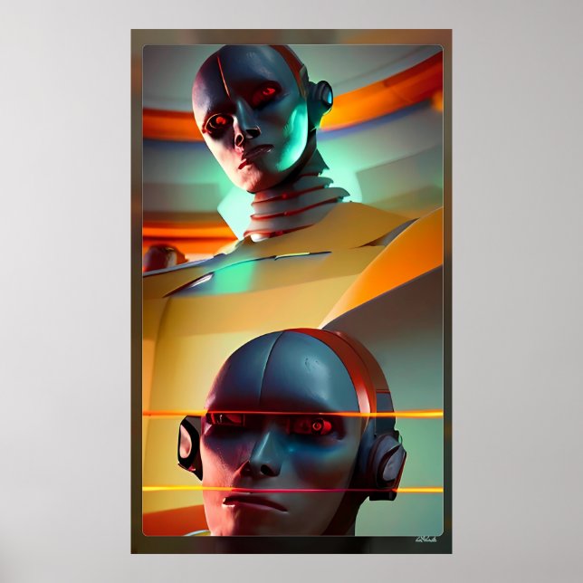 Confessions of an Electric Monk Poster (Front)