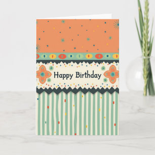 Confetti Birthday Art Card