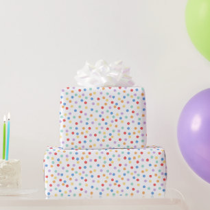 Confetti Brights (Dots) Wrapping Paper