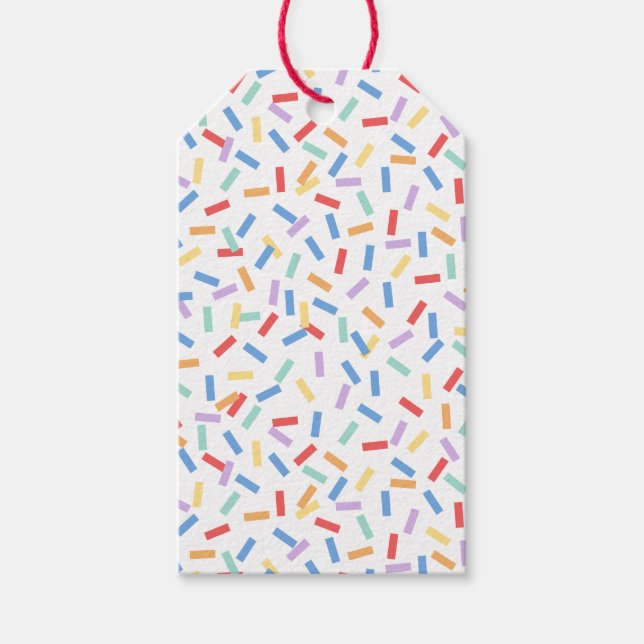 Confetti Brights (Sprinkles) Gift Tags (Front)
