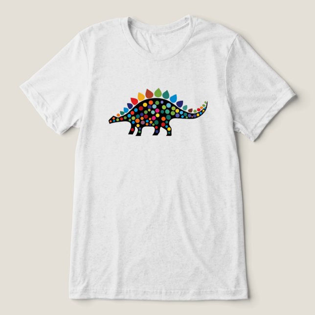 Confetti Carnival: Festive Unisex T-Shirt Tri-Blend Shirt (Design Front)