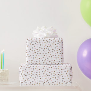 Confetti Chic (Dots) Wrapping Paper