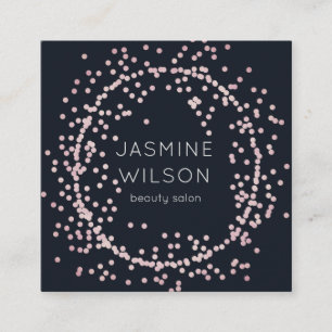 Confetti Classic Minimalist Business Card